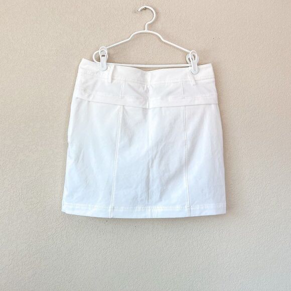 Annika Cutter and Buck White Skort with pockets Size 6 - Picture 4 of 6